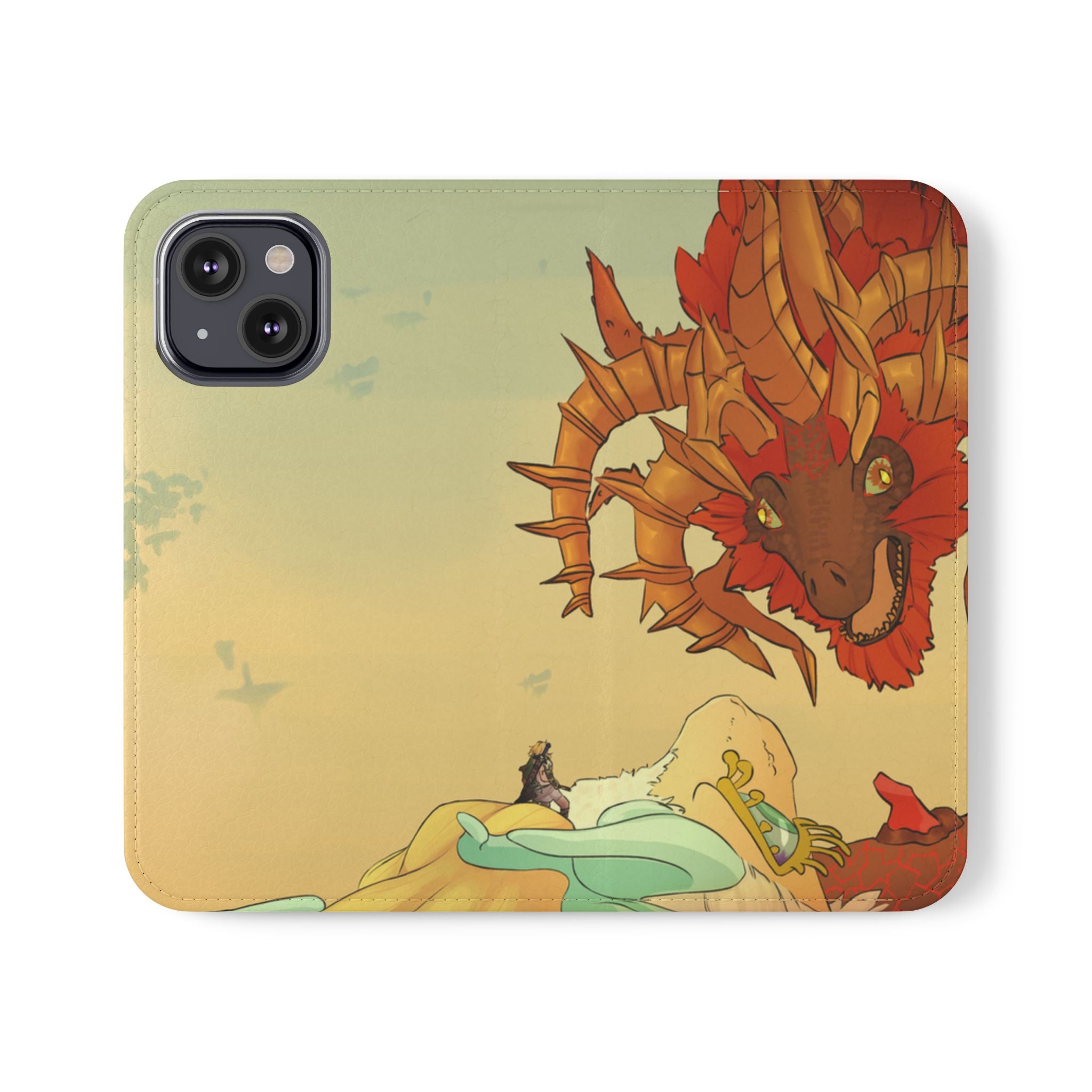 LoZTotK Dragon End Fight Flip Cases