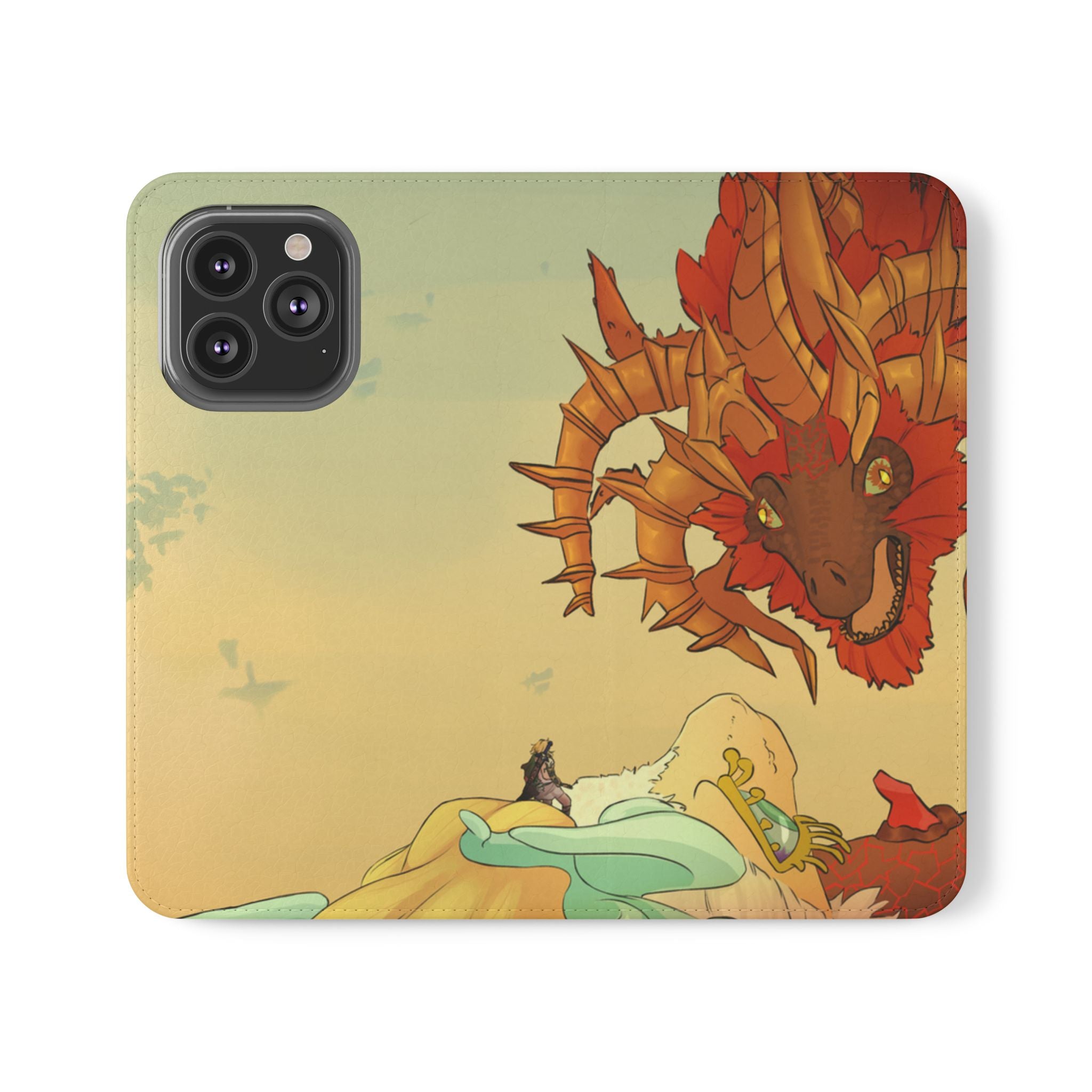 LoZTotK Dragon End Fight Flip Cases