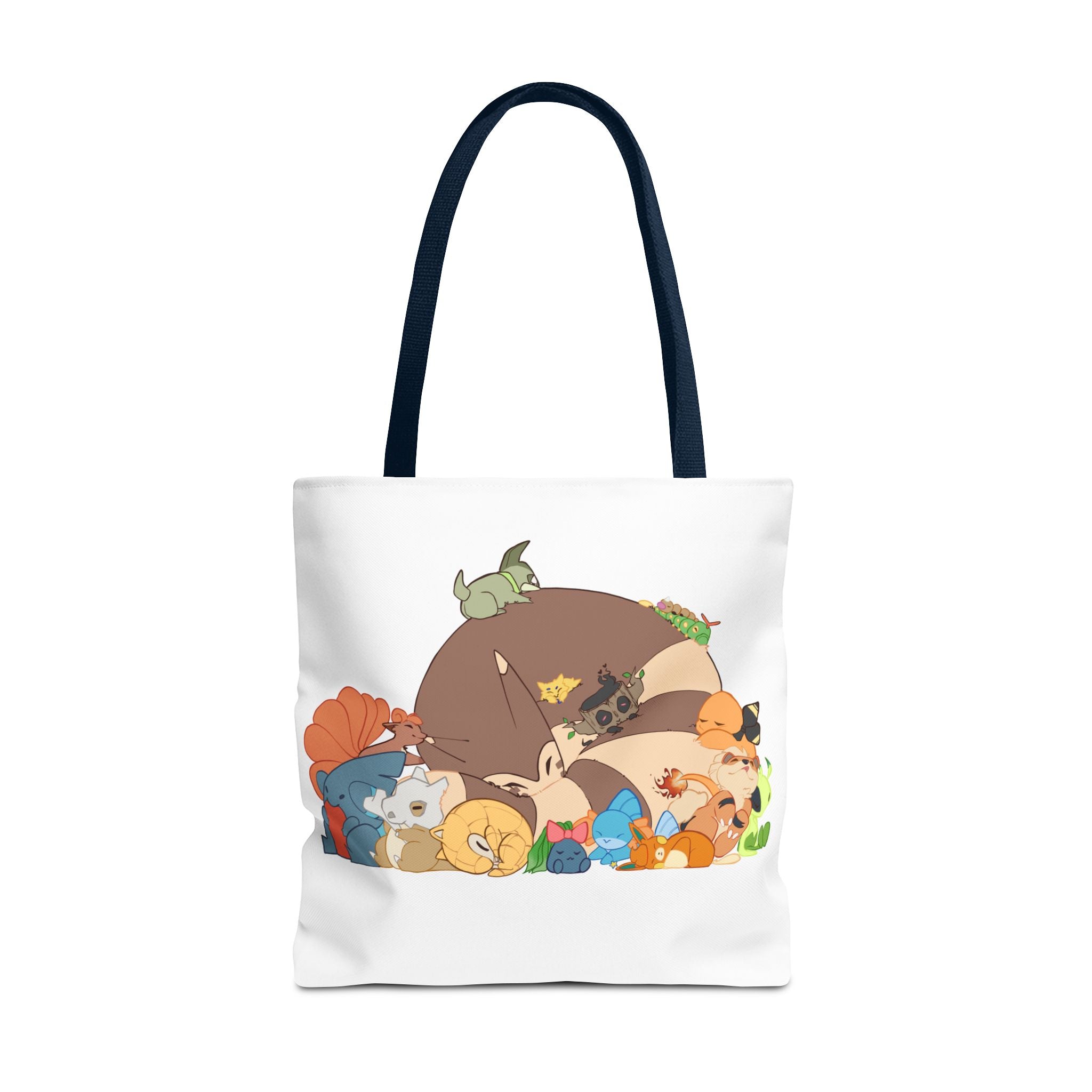Sleeping Pokemon Tote Bag