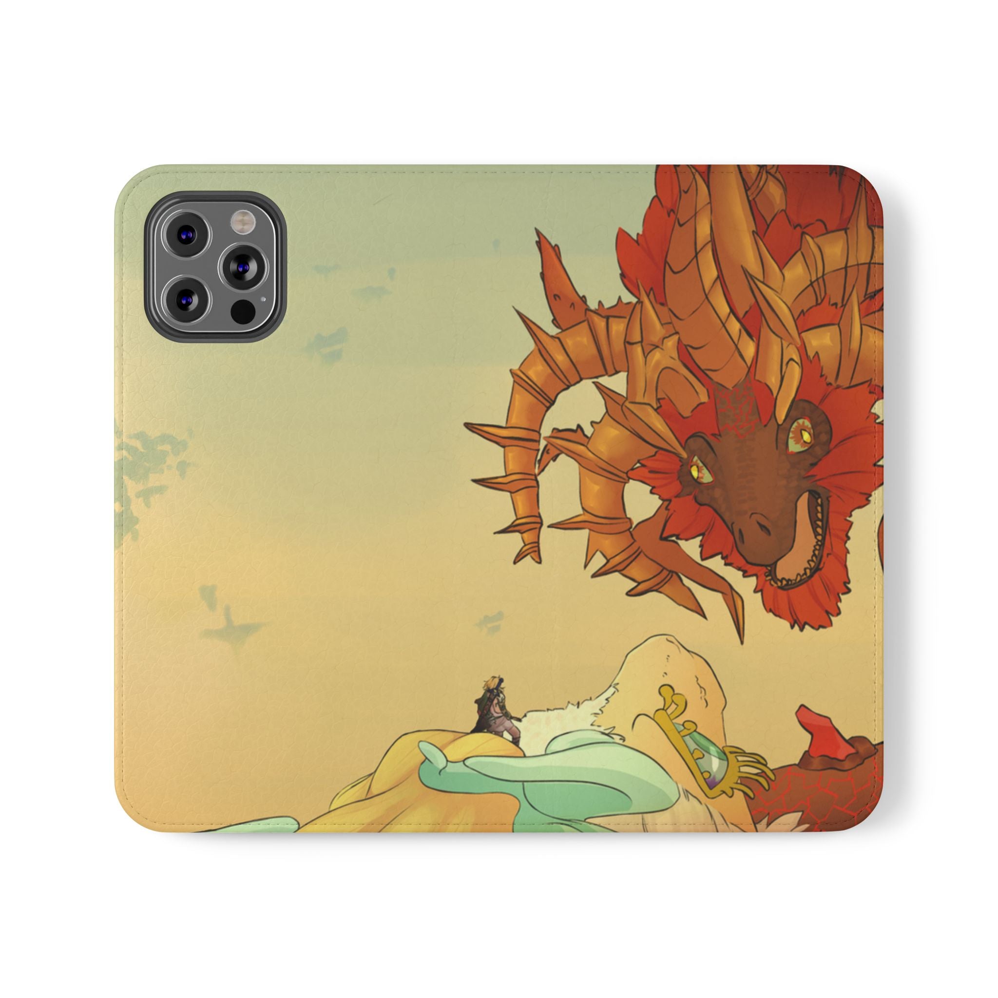 LoZTotK Dragon End Fight Flip Cases