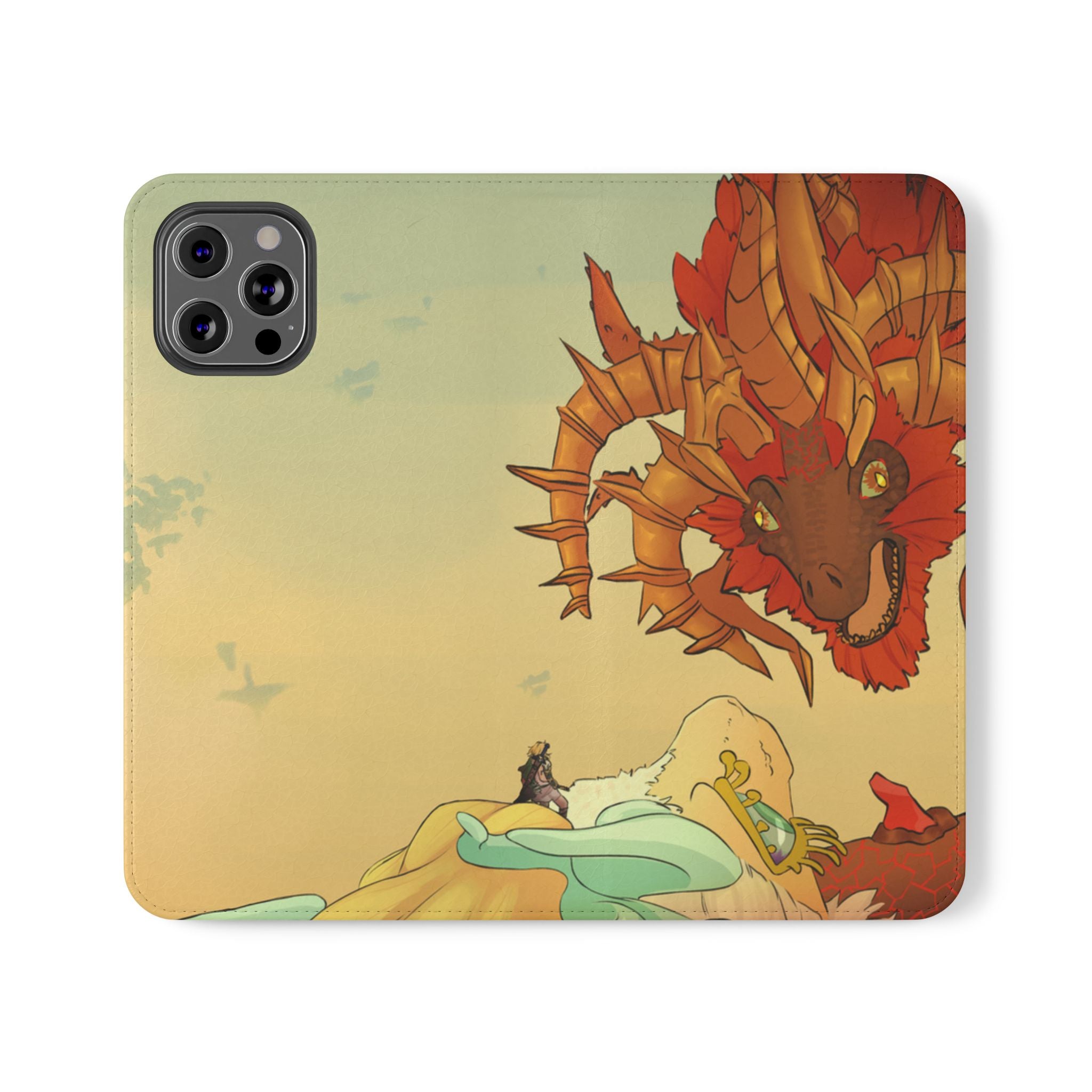 LoZTotK Dragon End Fight Flip Cases