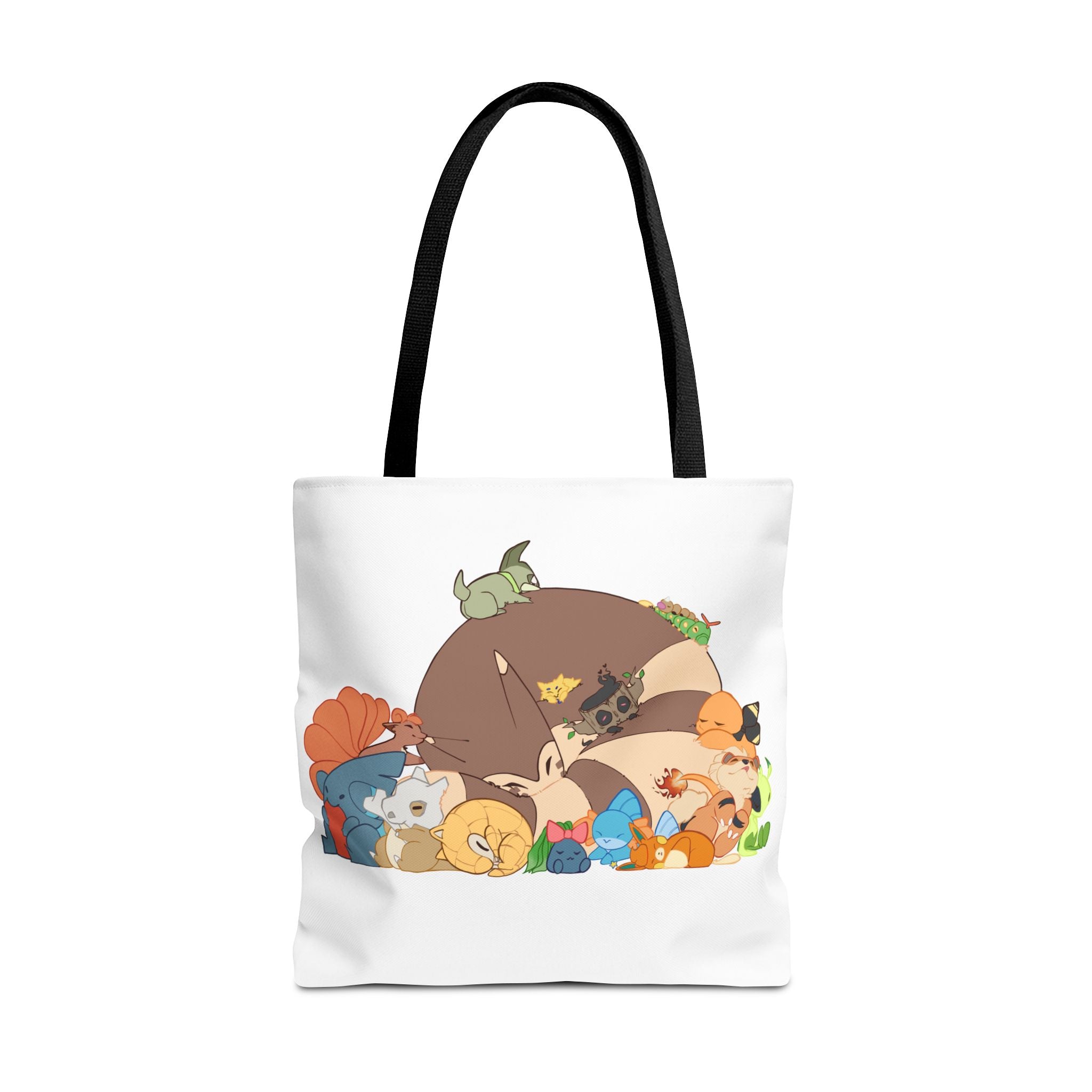 Sleeping Pokemon Tote Bag