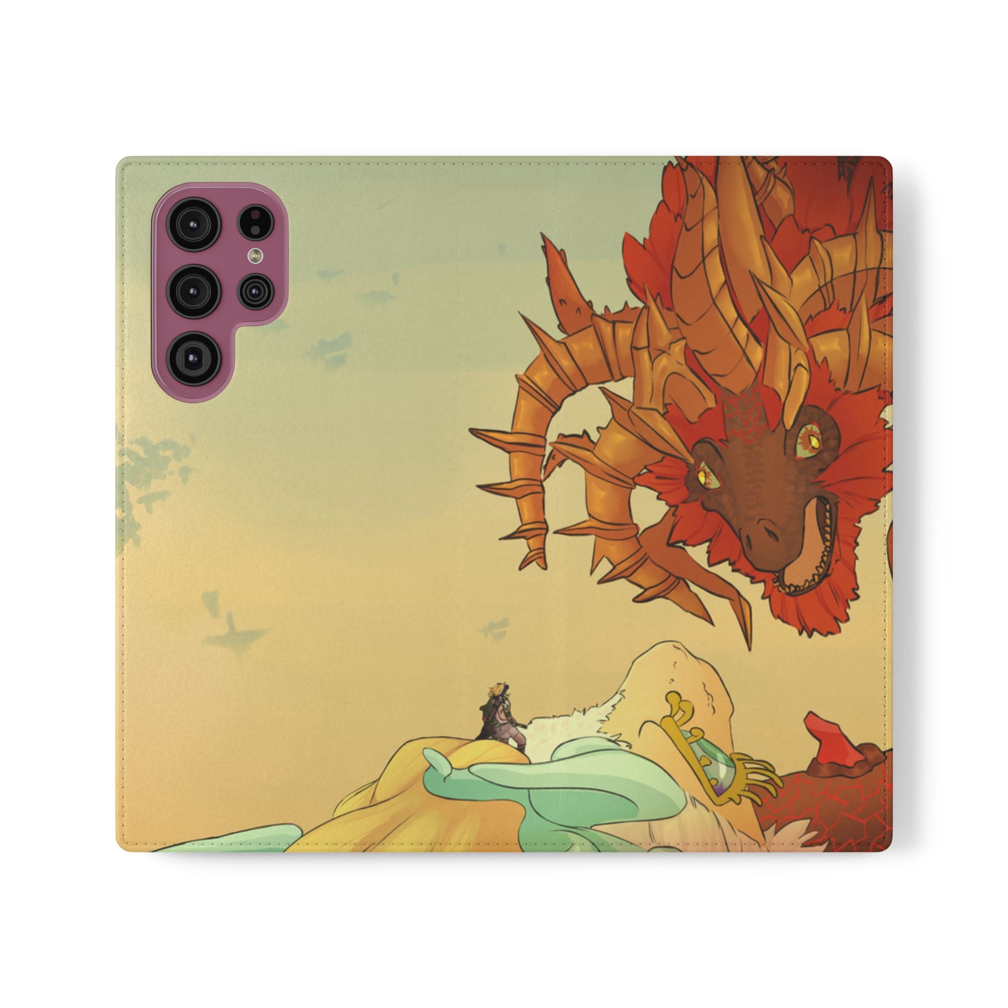 LoZTotK Dragon End Fight Flip Cases