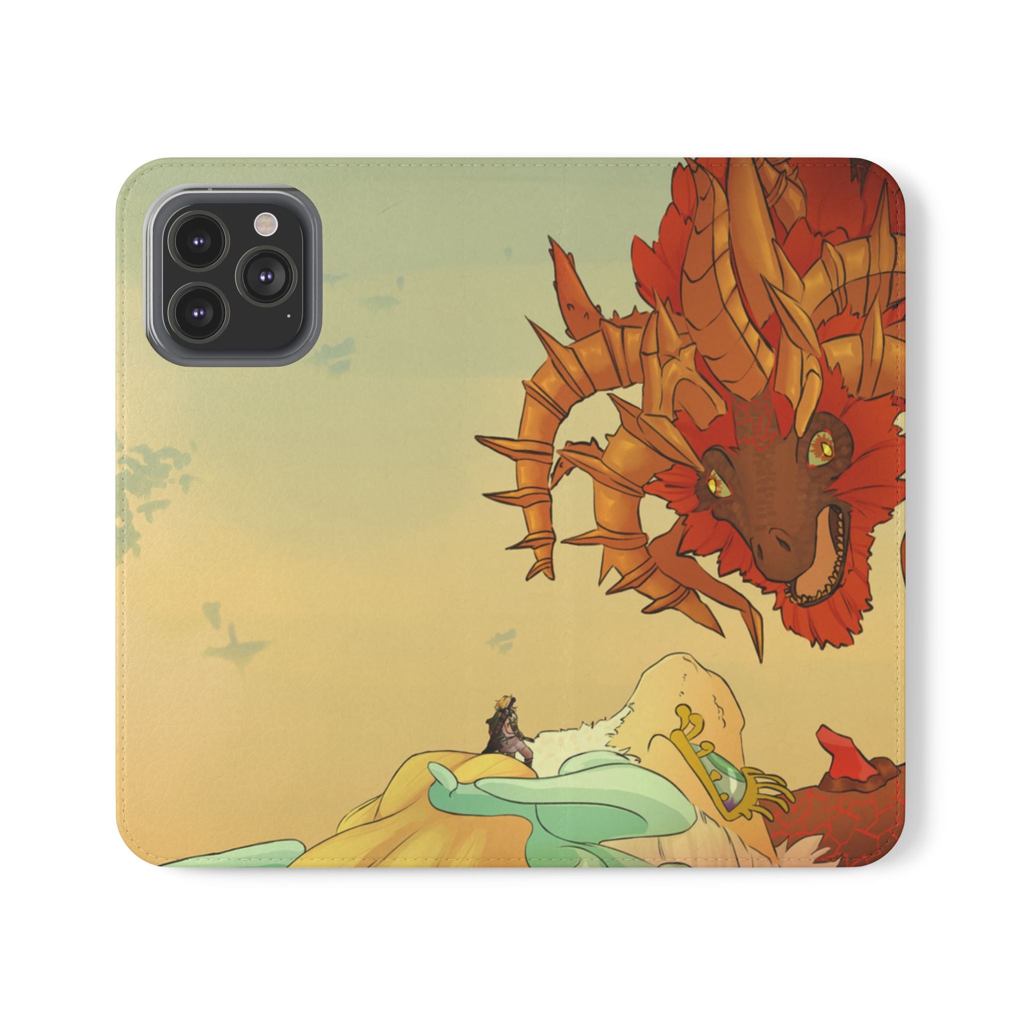 LoZTotK Dragon End Fight Flip Cases