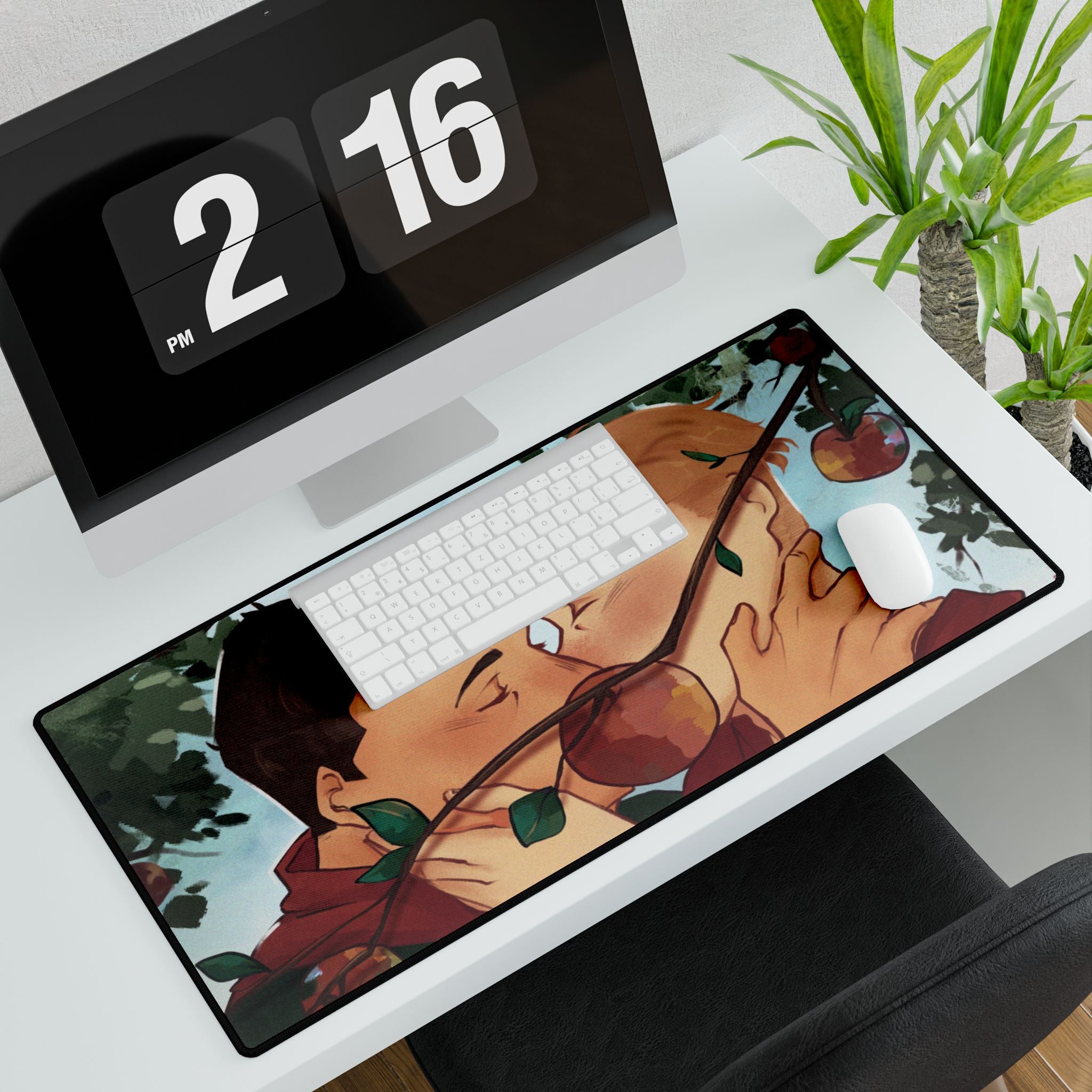 Hansry Apple Kiss Desk Mats