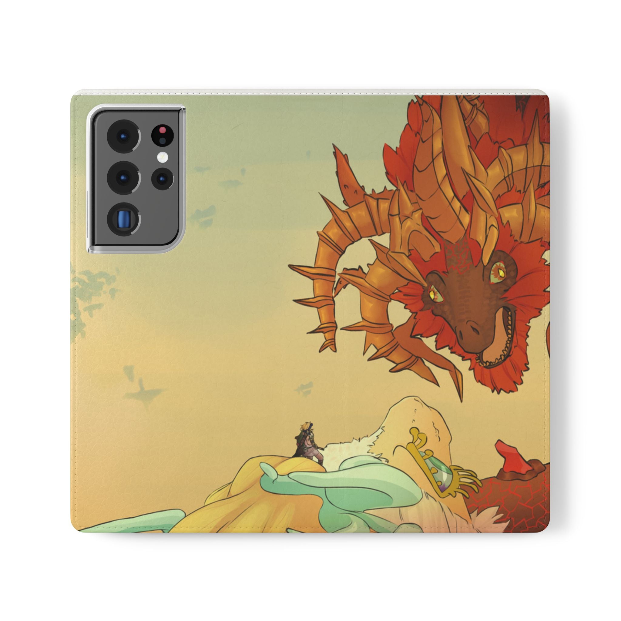 LoZTotK Dragon End Fight Flip Cases