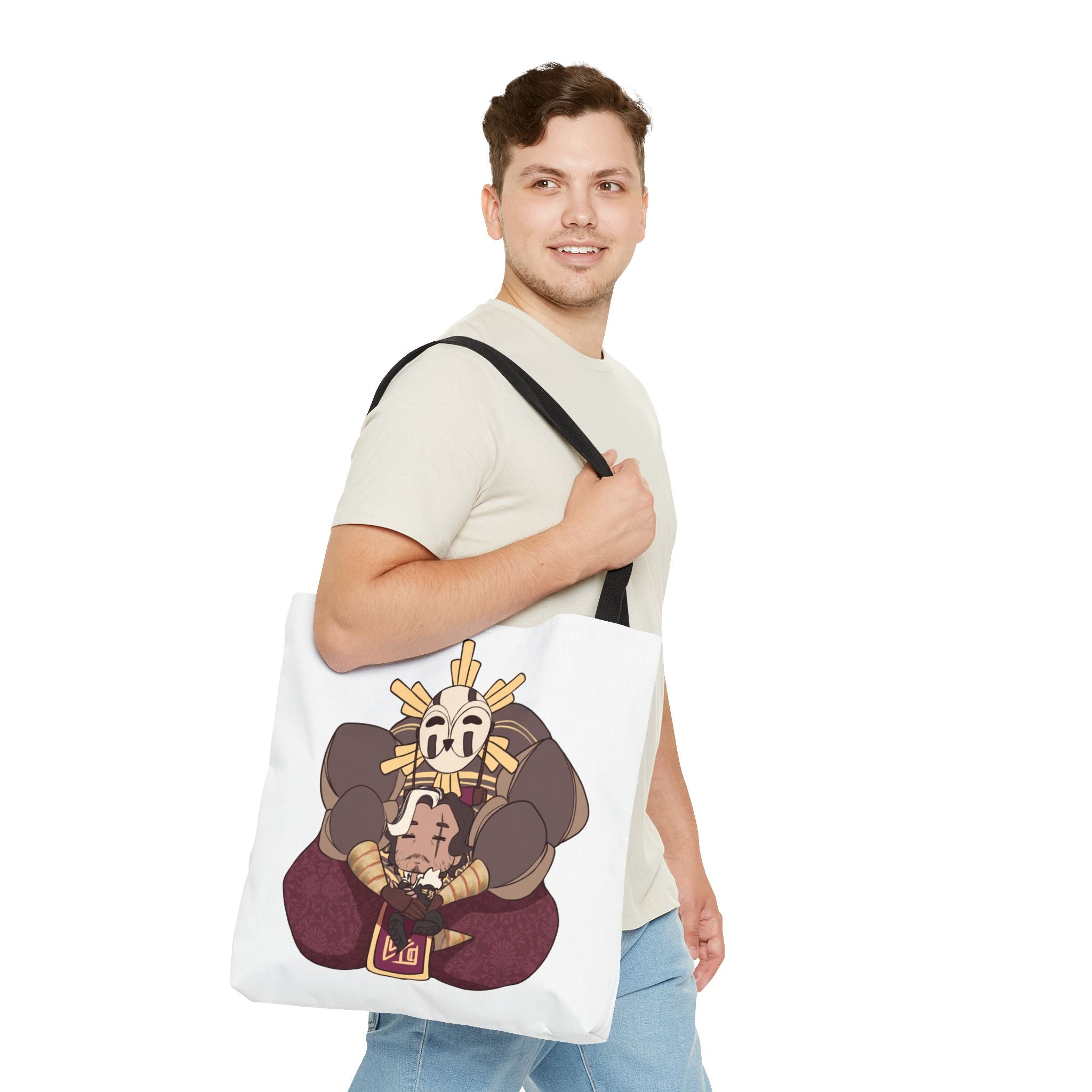 Esquie and Verso Clair Obscur Expedition 33 Tote Bag