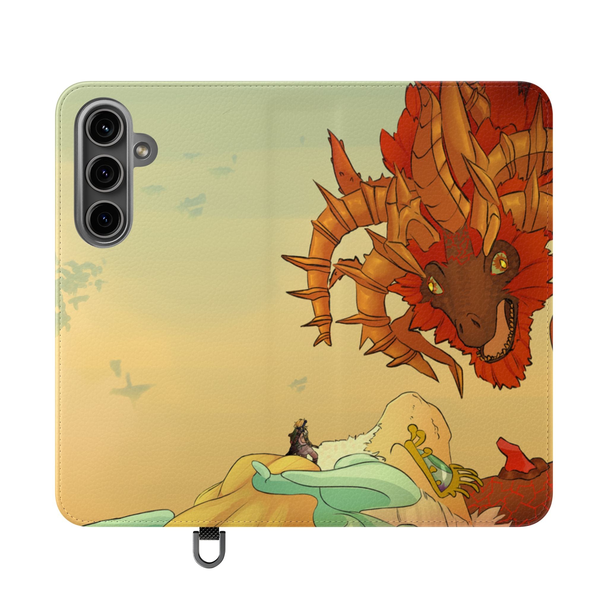 LoZTotK Dragon End Fight Flip Cases