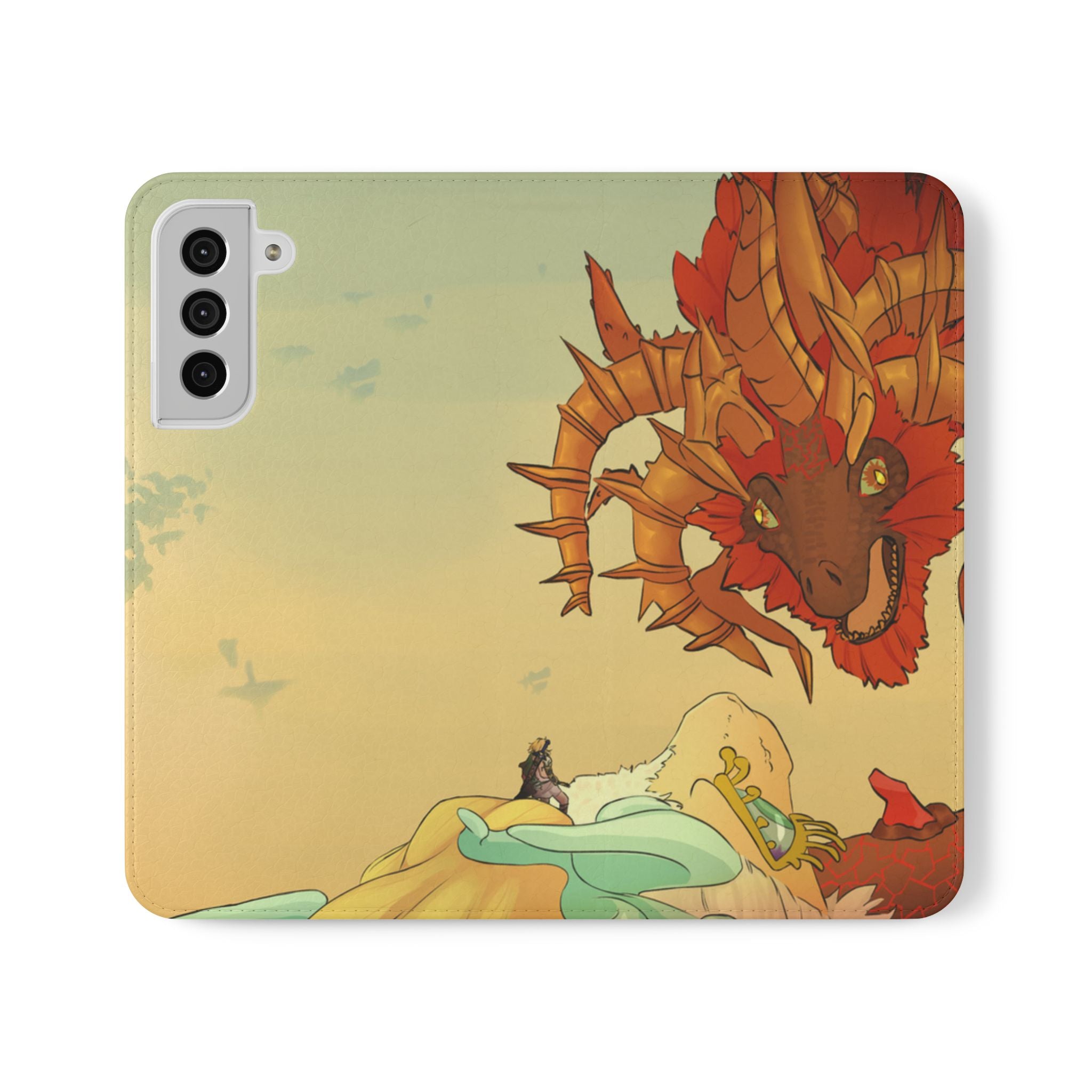 LoZTotK Dragon End Fight Flip Cases