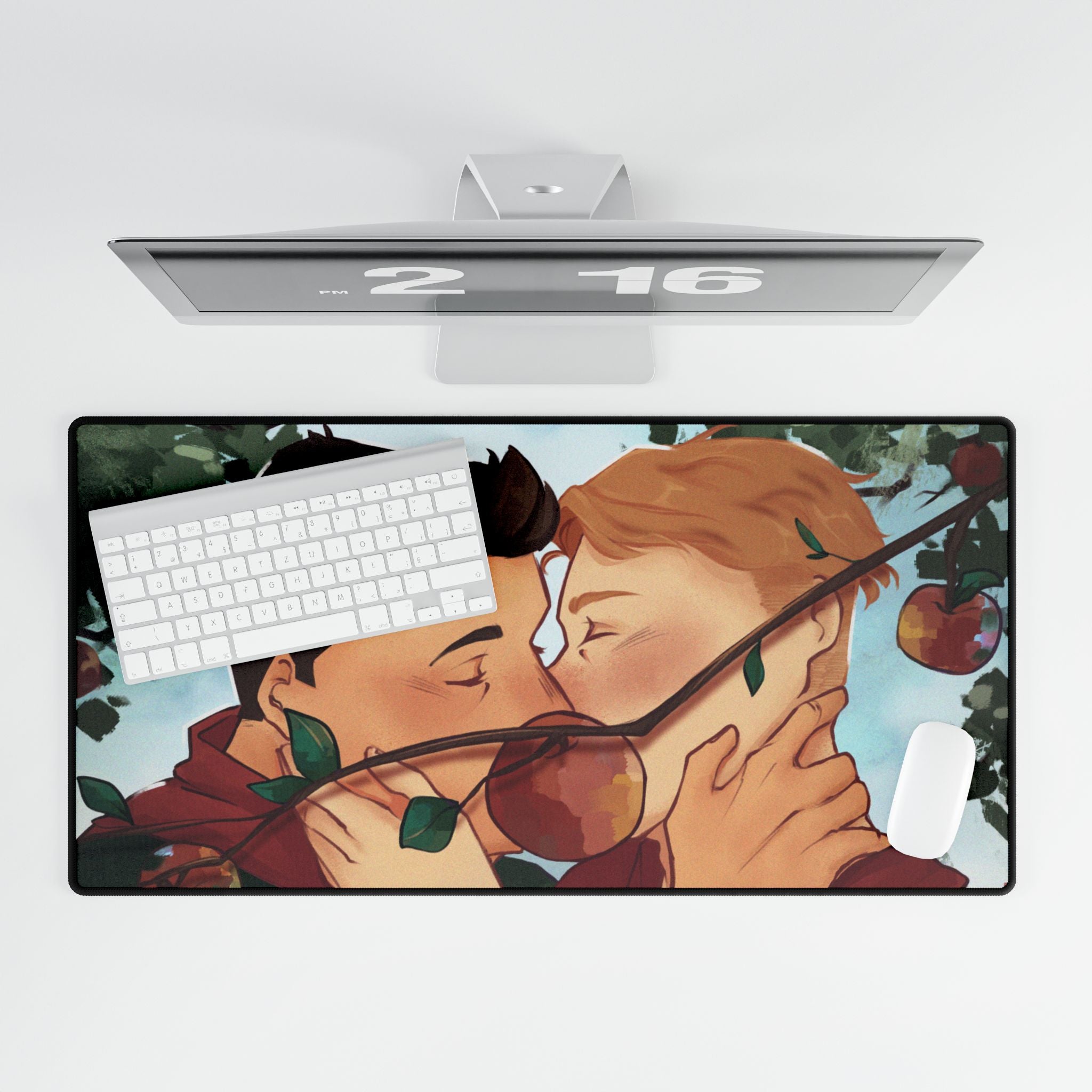 Hansry Apple Kiss Desk Mats