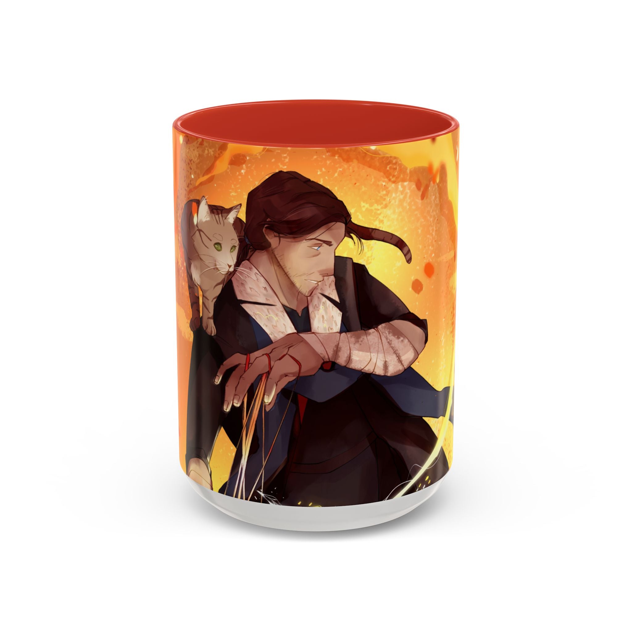 Caleb Widogast Web of Fire Accent Coffee Mug (11, 15oz)