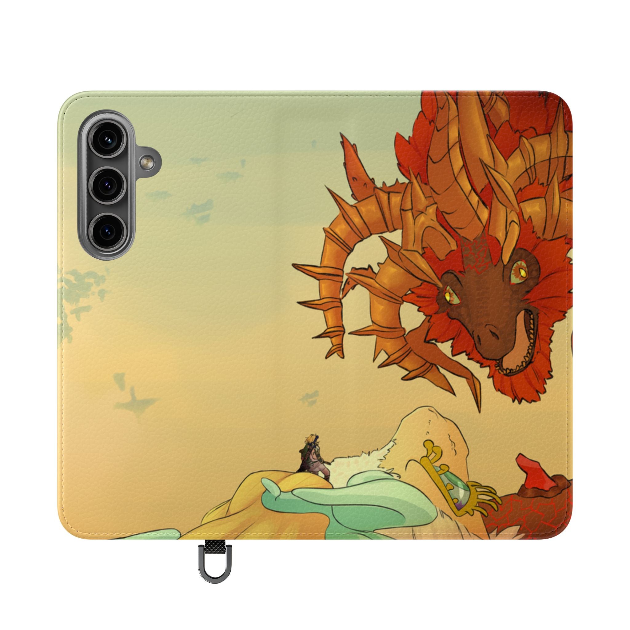 LoZTotK Dragon End Fight Flip Cases