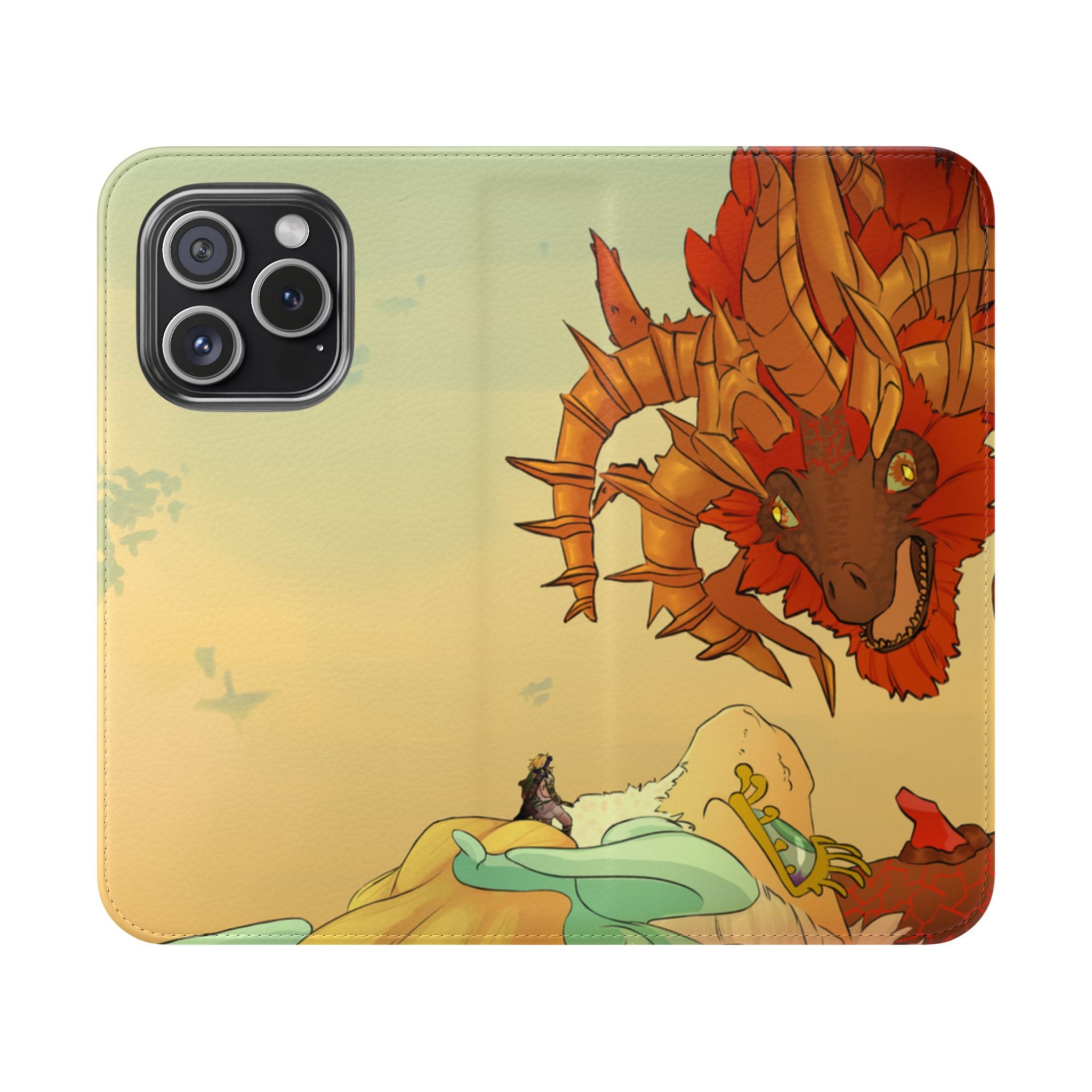 LoZTotK Dragon End Fight Flip Cases