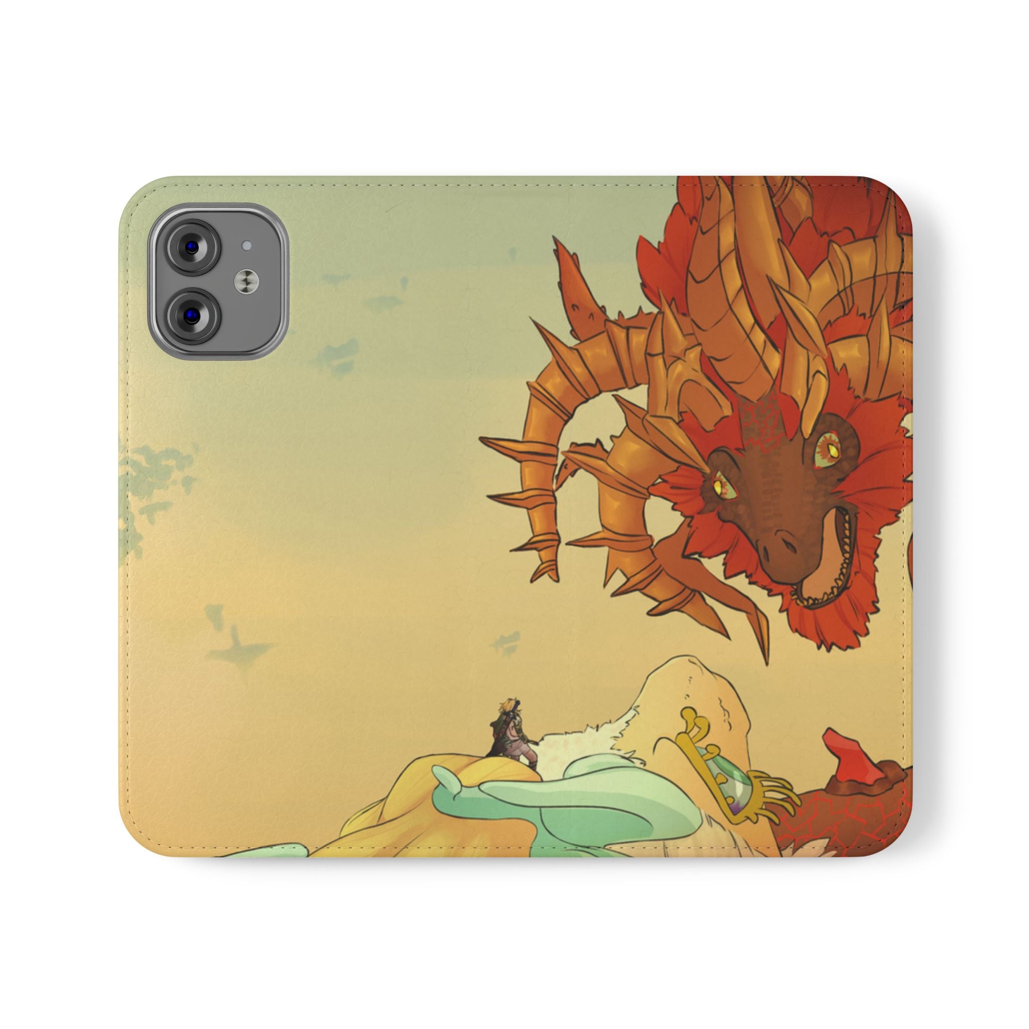 LoZTotK Dragon End Fight Flip Cases