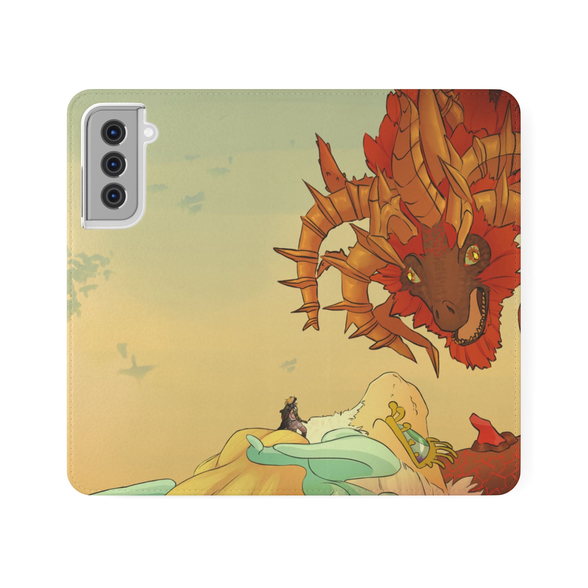 LoZTotK Dragon End Fight Flip Cases