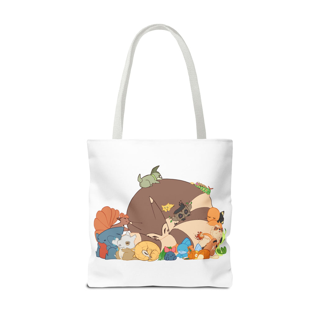 Sleeping Pokemon Tote Bag