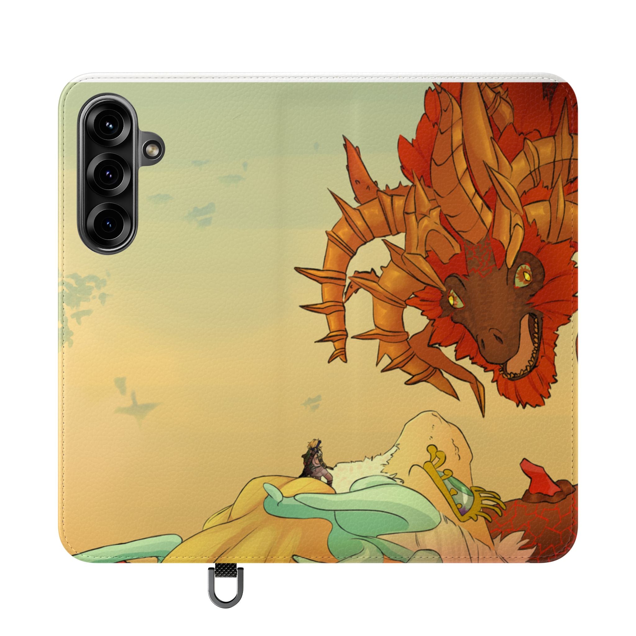 LoZTotK Dragon End Fight Flip Cases