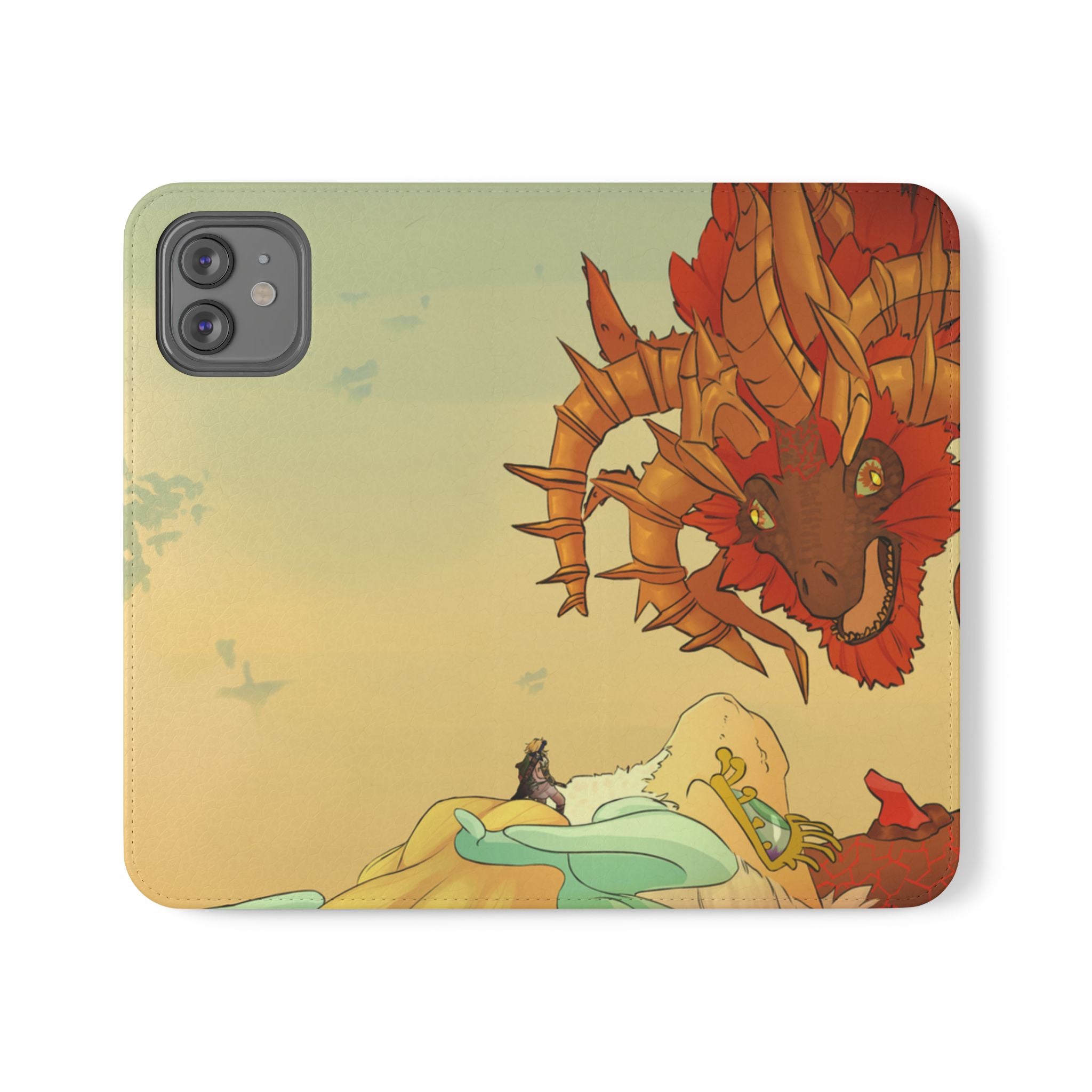 LoZTotK Dragon End Fight Flip Cases