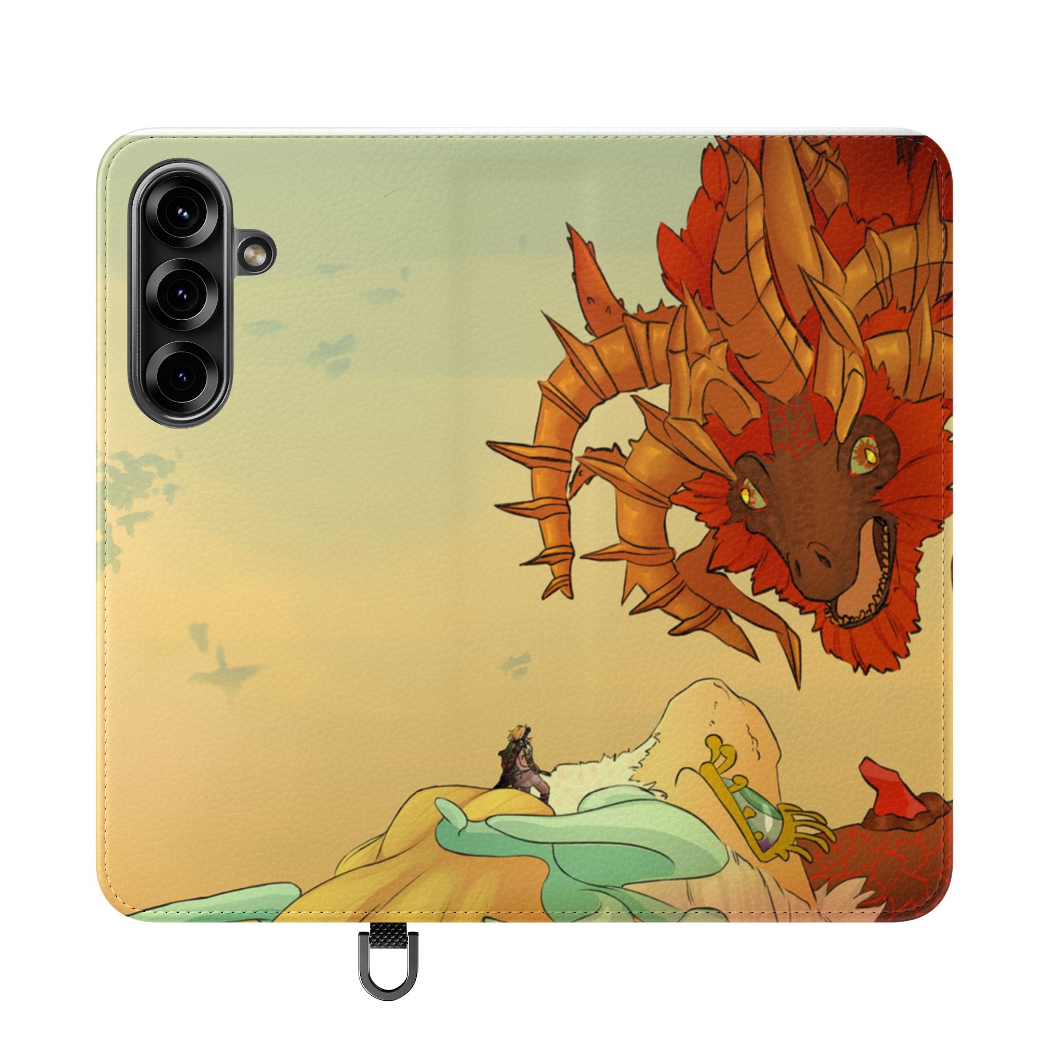 LoZTotK Dragon End Fight Flip Cases
