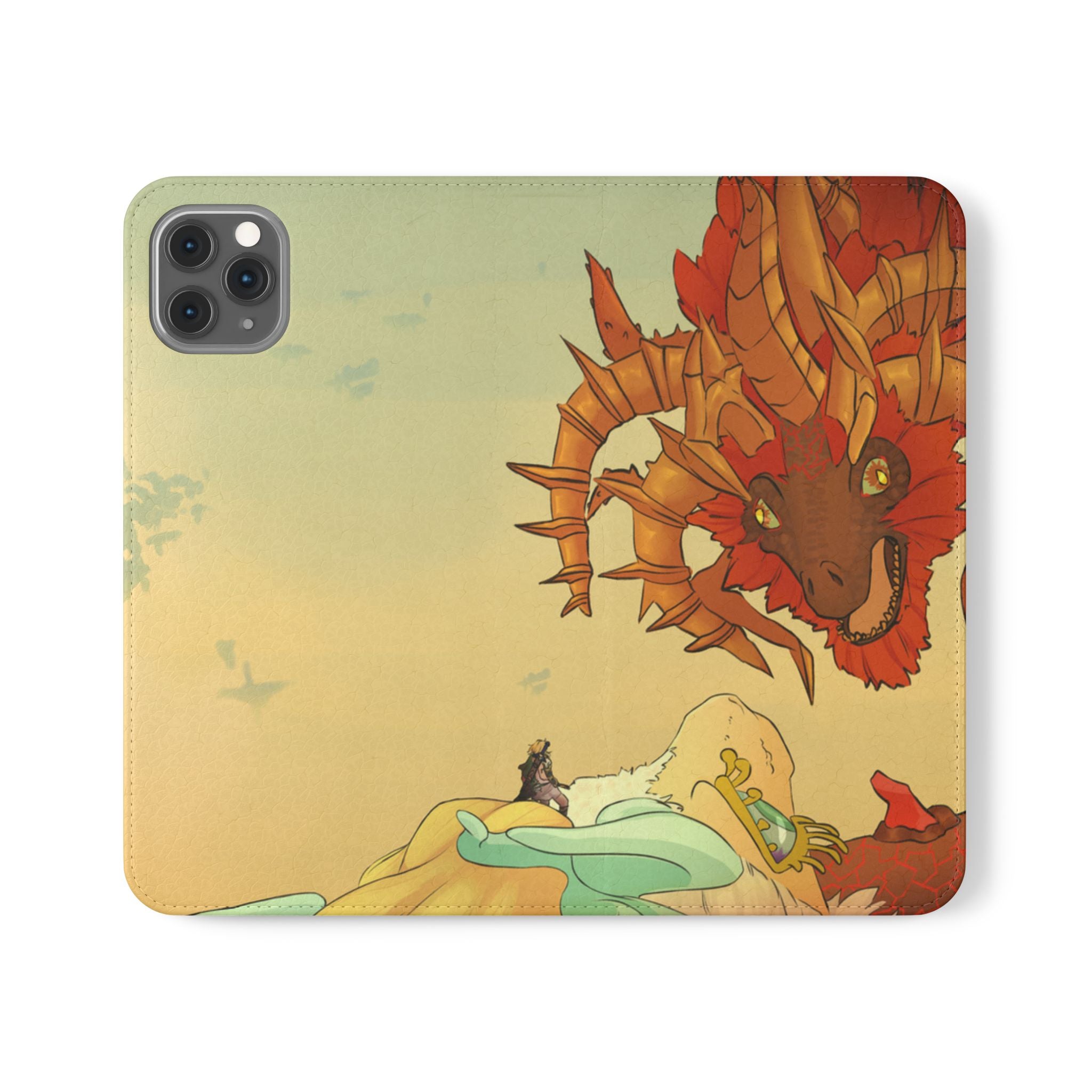LoZTotK Dragon End Fight Flip Cases