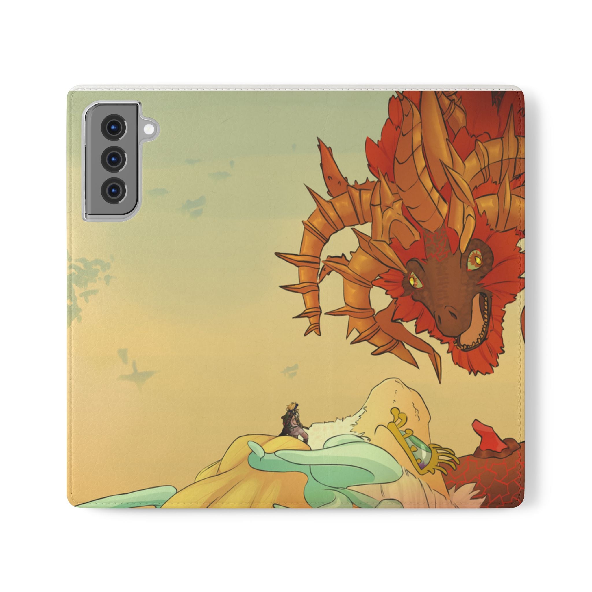 LoZTotK Dragon End Fight Flip Cases