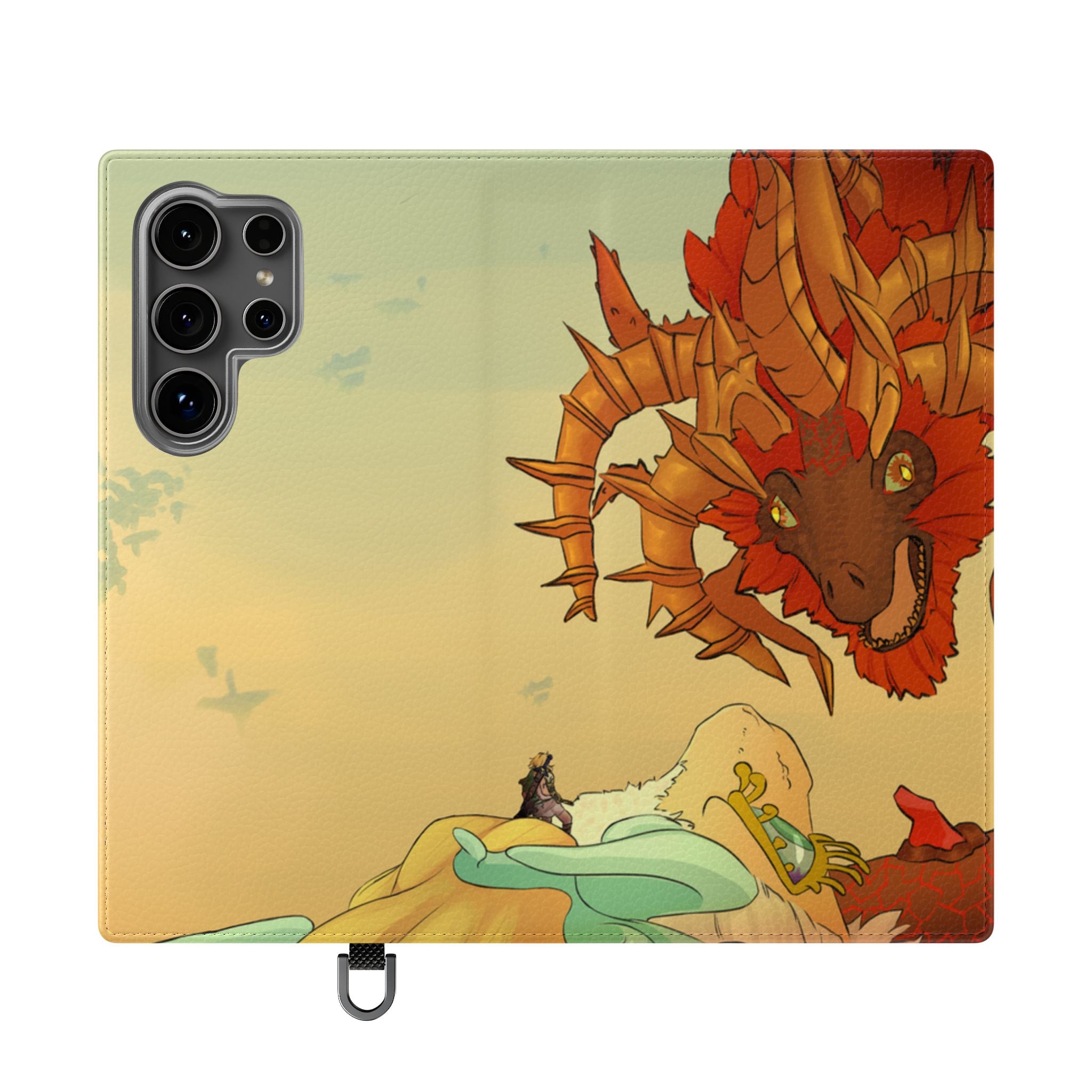 LoZTotK Dragon End Fight Flip Cases