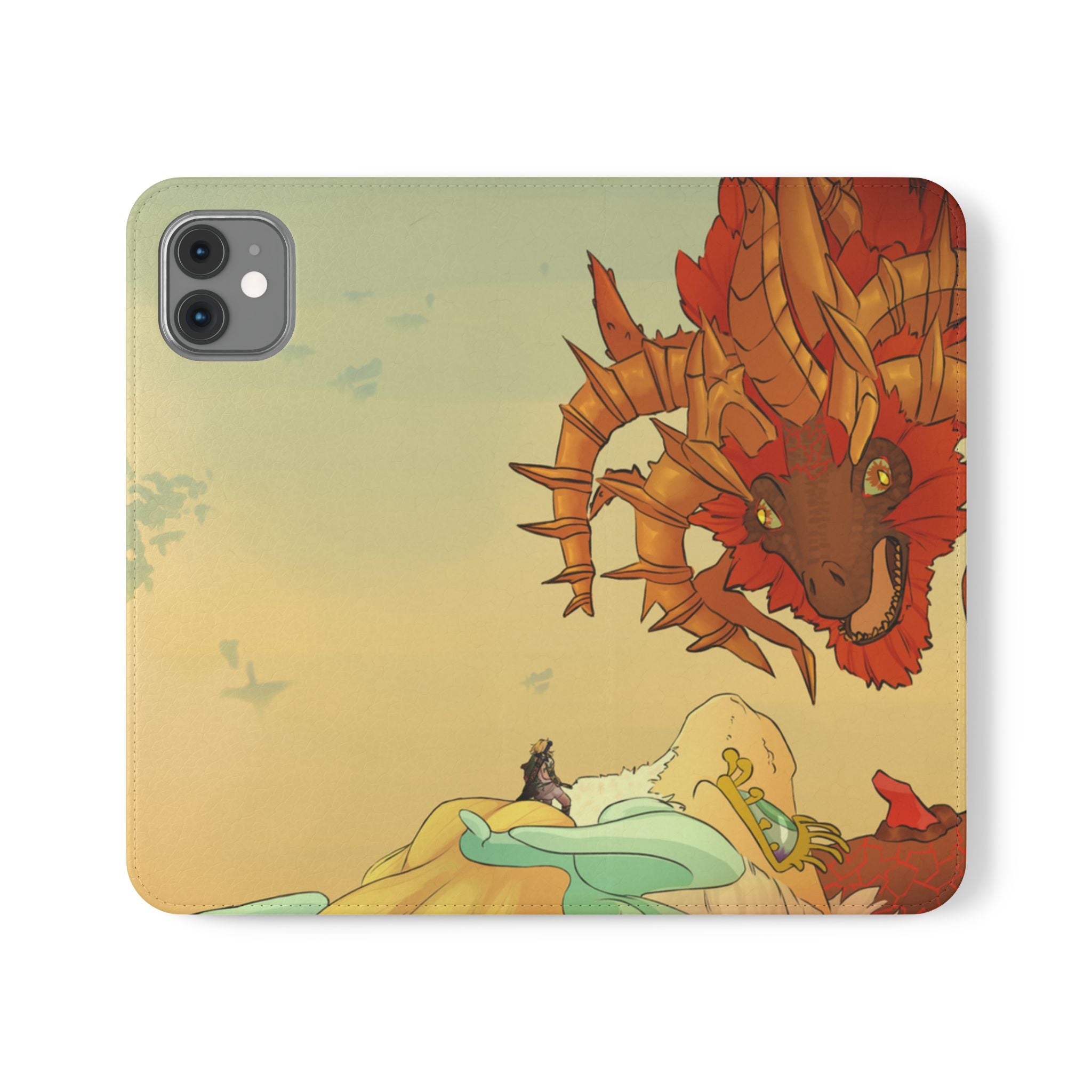 LoZTotK Dragon End Fight Flip Cases