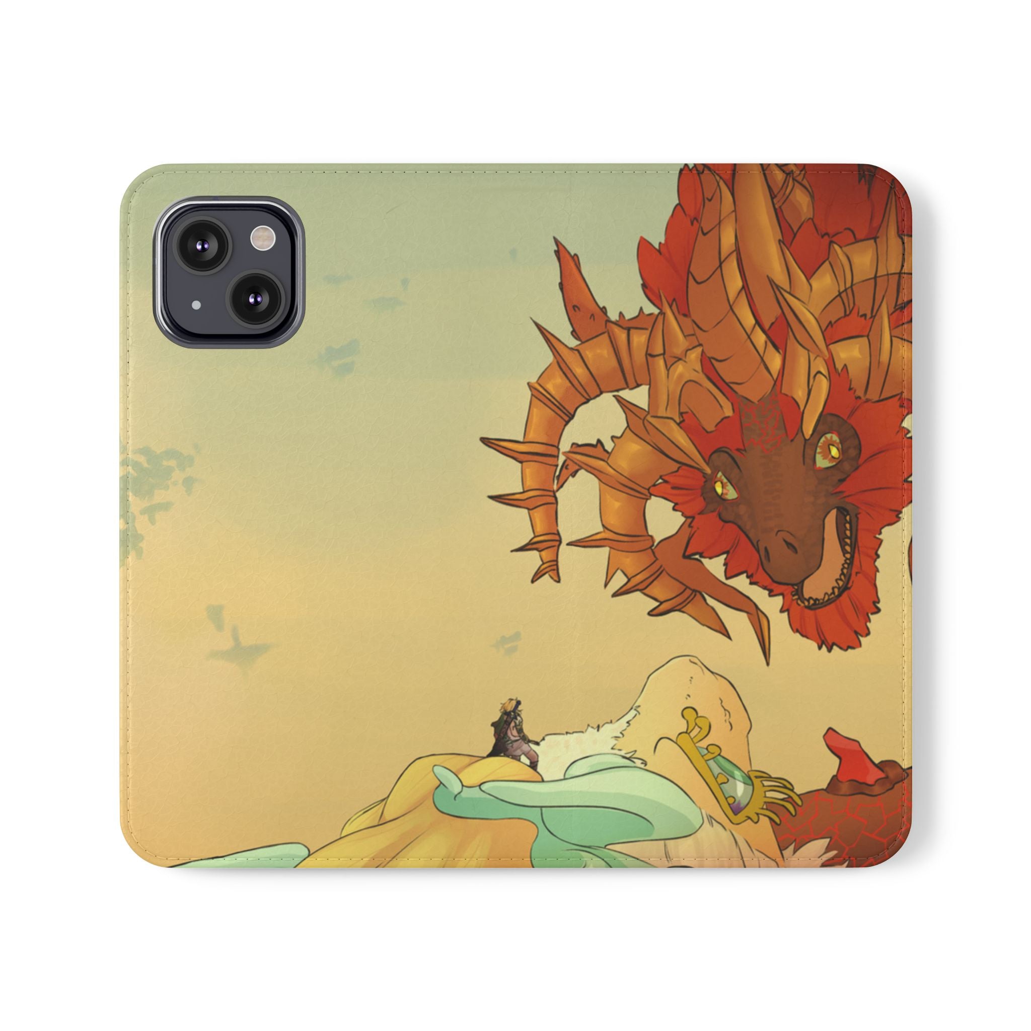 LoZTotK Dragon End Fight Flip Cases