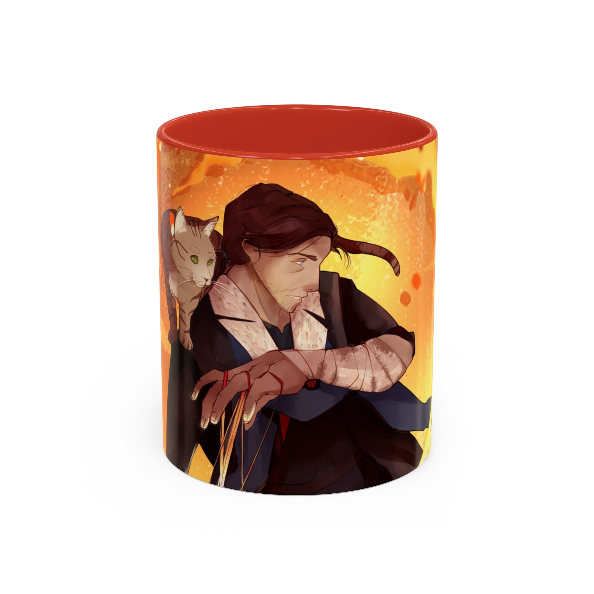 Caleb Widogast Web of Fire Accent Coffee Mug (11, 15oz)